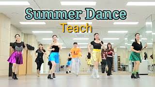 Summer Dance 이정현Kpop Absolute BeginnerLinedance [upl. by Myles]