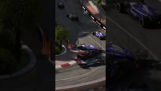 F1 24 Chaos at the Monaco Hairpin  Intense Action 🏁🔥 [upl. by Richey]