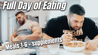 EAT to GROW  Full Day of Eating  Supplements [upl. by Anairad]