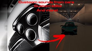 How to make custom sounds for BeamNG Including adding real life car sounds [upl. by Atirihs]