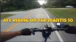 Short joy ride on the mantis 10 lite [upl. by Haididej]