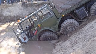 Tatra 813 im Schlamm versenkt Peckfitz 2016 [upl. by Lunn]