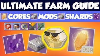 Season of the Drifter  ULTIMATE FARMING GUIDE Enhancement Cores Mods Shards [upl. by Pearline672]