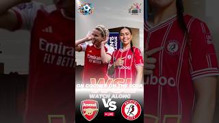 ARSENAL WOMEN VS BRISTOL CITY WOMEN  HOME WSL MATCH  WATCH ALONG SUN 14th  630PM LIVE 645pm KO [upl. by Bellanca]