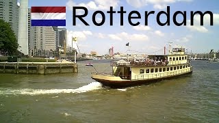 HOLLAND Rotterdam boat trip to Kinderdijk [upl. by Alcott865]