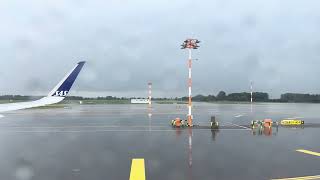 SAS A320neo takeoff from Munich [upl. by Martell]