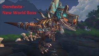 Isle of Giants PLUS NEW Rare Elite Oondasta   WoW Patch 52 PTR [upl. by Enitsuj728]