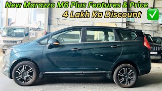 Bumper Discount😍 Mahindra Marazzo M6 Plus Full Review ❤️ Price amp Features ✅ 4 Lakh Discount [upl. by Margery]