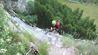 Klettersteig Via Ferrata di Gabi Simplonpass CH July 7th 2013 [upl. by Petulah]