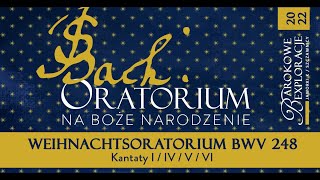 JSBach  Oratorium na Boże Narodzenie BWV 248  liveonline [upl. by Ailongam]