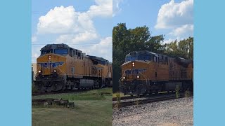 Railfanning in and near navasota tx 9212024 [upl. by Idmann985]