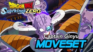 Captain Ginyu Moveset DRAGON BALL Sparking ZERO  4K 60FPS [upl. by Romaine]