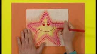 Mister Maker  Starfish Picture  Frame It [upl. by Korey797]