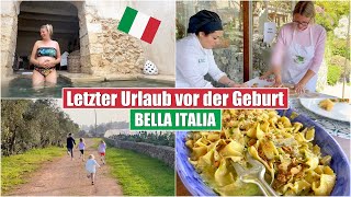 Hochschwanger in Italien ❤️ Familienurlaub  Isabeau [upl. by Itnuahsa]