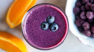 Best Blueberry Smoothie Recipe [upl. by Milson]