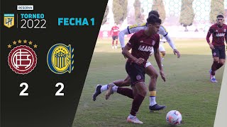 Reserva  Fecha 1 del Torneo 2022  Lanús  Rosario Central [upl. by Thamos]