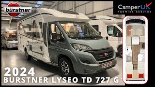 2024 Burstner Lyseo TD 727 G Motorhome How to guide with Camper UK [upl. by Dittman]