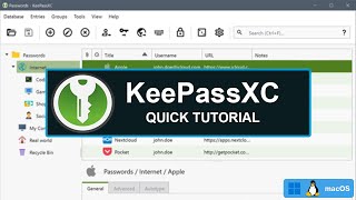 KeePassXC Tutorial  How To Use KeePassXC [upl. by Ulrica80]