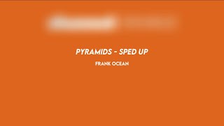 frank ocean pyramids sped up [upl. by Omor302]