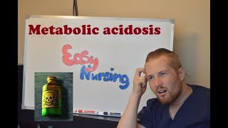 Metabolic Acidosis  Acid Base Imbalance  NCLEX Review [upl. by Sirromad]