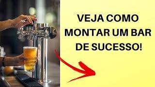 COMO MONTAR UM BAR [upl. by Weinreb]