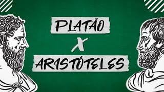 Platão x Aristóteles  Mundo das Ideias e Mundo Sensível  FILOSOFIA [upl. by Amalberga]