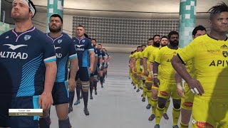 Rugby 22 top 14 Montpellier vs la Rochelle [upl. by Powel]