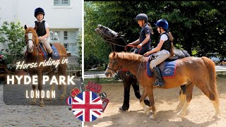 Hyde Park Horse Riding Adventure in London [upl. by Dranyar]