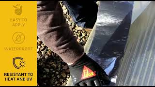 Sika Multiseal T  Self adhesive tape waterproofing constructionchemicals videos sika [upl. by Eglanteen]