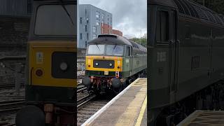 Loco Services 47805 and 47810 passing Fratton from Crewe [upl. by Juakn]