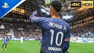 Barcelona vs PSG  FIFA 21 PS5™  UEFA Champions League 4K HDR [upl. by Indyc]