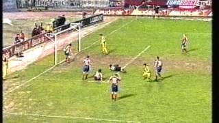 1999 March 4 Panionios Greece 0Lazio Italy 4 Cup Winners Cup [upl. by Nohj267]