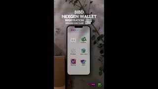 BIBD NEXGEN Wallet Registration with Debit Card [upl. by Birecree507]