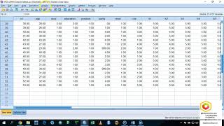 ADMW 13 how to run a reliability test using spss [upl. by Cloutman247]