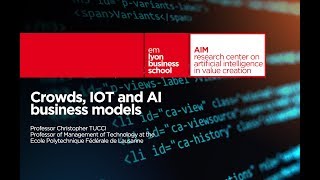 CONFERENCE  Crowds IOT and AI business models [upl. by Sachi868]