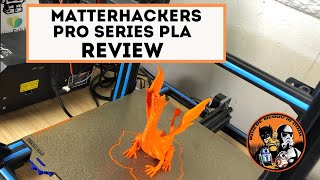 Filament Review Matterhackers PRO Series PLA [upl. by Yuma]