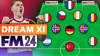 The ULTIMATE FM24 Wonderkid Dream 11  Football Manager 2024 Wonderkids [upl. by Maxine]