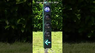 Swarco Futura Mini 5 Apect Bicycle Traffic light Ø100 [upl. by Benn111]