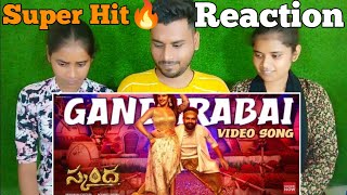 Gandarabai Video Song  Gandarabai Video Song Reaction [upl. by Nilo388]