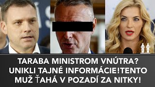 TARABA MINISTROM VNÚTRA UNIKLI TAJNÉ INFORMÁCIE Tento človek to v skutočnosti riadi [upl. by Brie644]