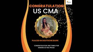 US Cma Job Opportunity I US CMA jobs In India Us Cma Salary uscmasalary uscmacoaching cmausa [upl. by Angeline]