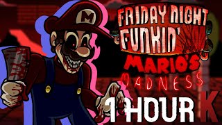 Its A Me Remastered  Friday Night Funkin FULL SONG 1 HOUR [upl. by Koloski]