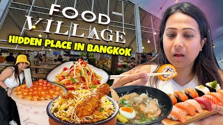 Food Village in Bangkok  Indian Food inside Bangkoks Luxury Outlet Central Village 🤩 [upl. by Suedaht84]