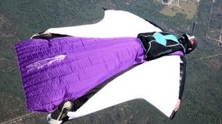 Glide Ratio  Wingsuit VS Parachute [upl. by Ecniuq752]