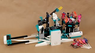 LEGO Lollipop Launcher  Halloween Robot 7 [upl. by Aneed870]