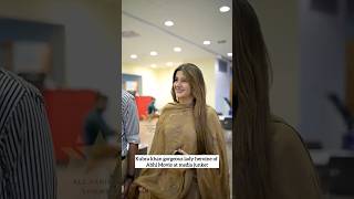 Kubra khan gorgeous lady heroine ofAbhi Movie at media junket kubrakhan abhi [upl. by Miahc]