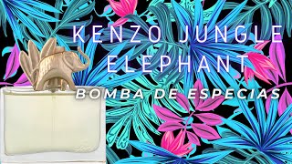 Esto sí que es una BOMBA DE ESPECIAS unisex Kenzo Jungle LElephant 🐘🌴 [upl. by Carmon]