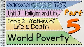 GCSE RS Unit 32 Part 5 of 5 World Poverty  by MrMcMillanREvis [upl. by Kannry470]