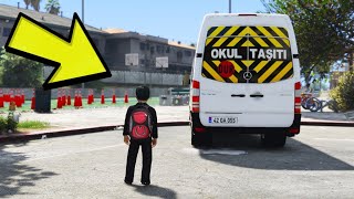 AHMET OKULA BAŞLADI GERÇEK HAYAT  GTA 5 MODS [upl. by Asim748]