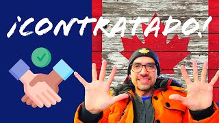 ¿Que contestar en una entrevista de trabajo en Canadá [upl. by Kelcey]